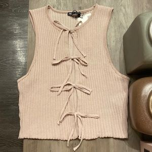Zara Knit Sleeveless Top NWT US L